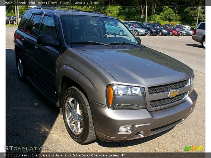 Graphite Metallic / Ebony 2007 Chevrolet TrailBlazer LT 4x4