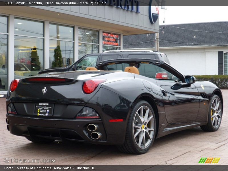 Nero Daytona (Black Metallic) / Cuoio 2010 Ferrari California