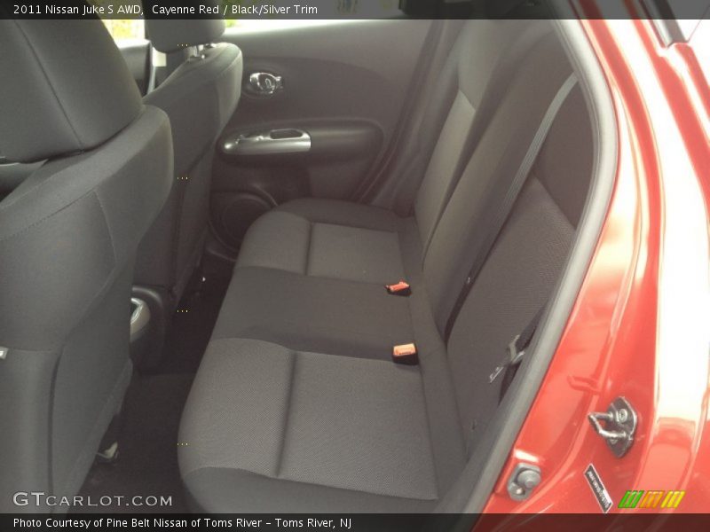 Cayenne Red / Black/Silver Trim 2011 Nissan Juke S AWD