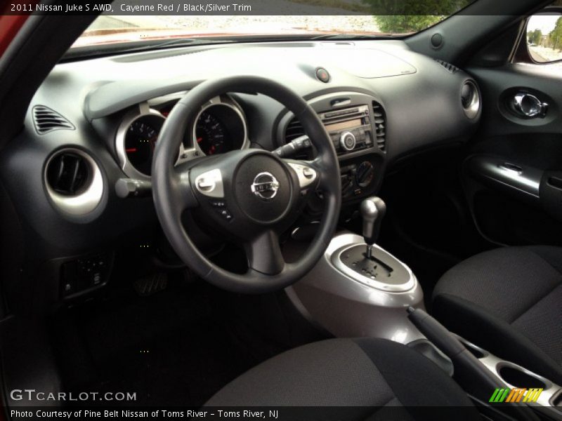 Cayenne Red / Black/Silver Trim 2011 Nissan Juke S AWD