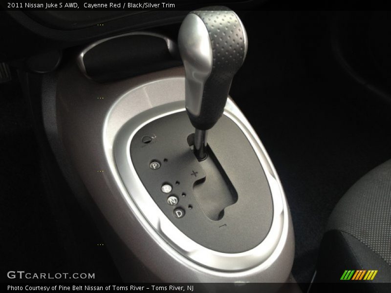 Cayenne Red / Black/Silver Trim 2011 Nissan Juke S AWD