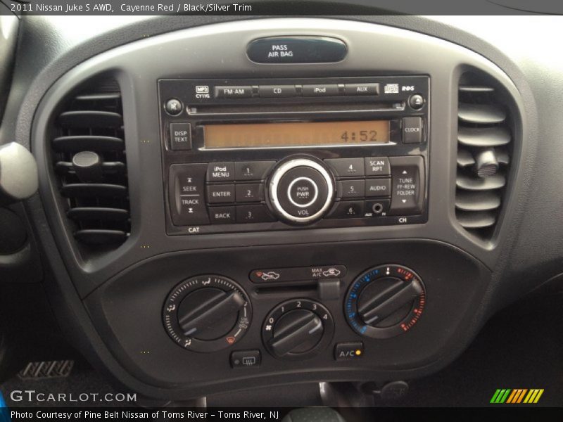 Cayenne Red / Black/Silver Trim 2011 Nissan Juke S AWD