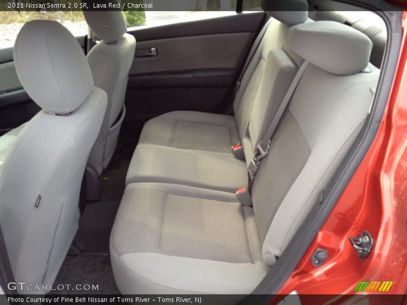 Lava Red / Charcoal 2011 Nissan Sentra 2.0 SR