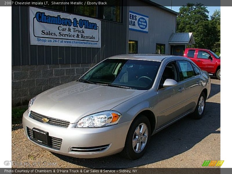 Silverstone Metallic / Ebony Black 2007 Chevrolet Impala LT
