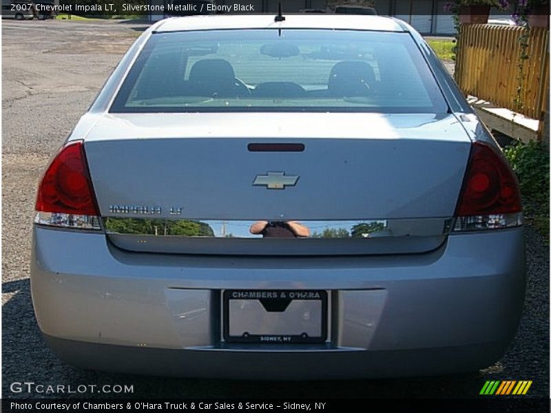 Silverstone Metallic / Ebony Black 2007 Chevrolet Impala LT