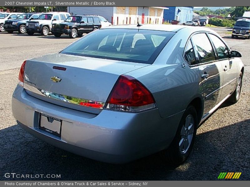 Silverstone Metallic / Ebony Black 2007 Chevrolet Impala LT