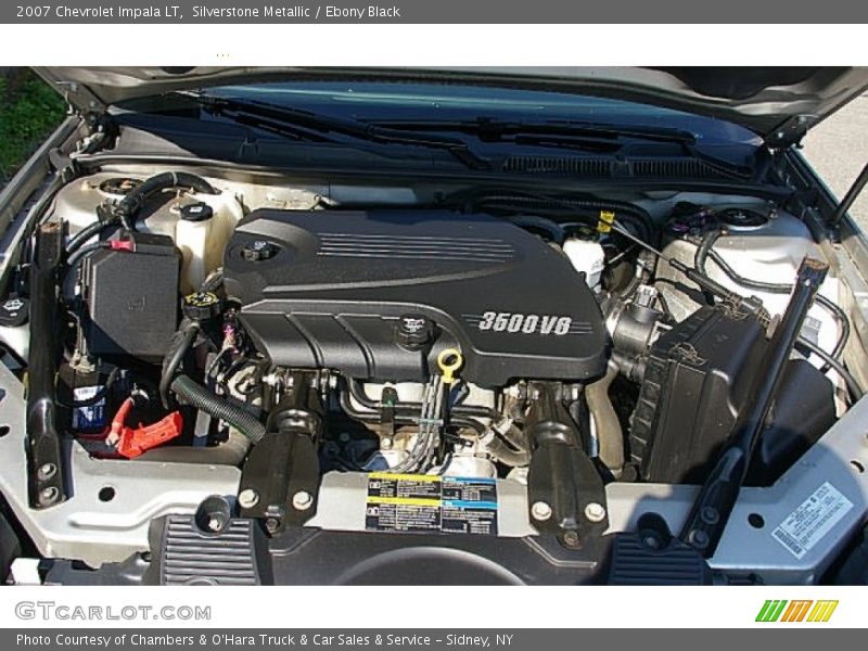 Silverstone Metallic / Ebony Black 2007 Chevrolet Impala LT
