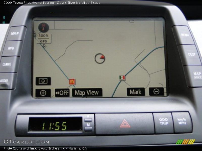 Navigation of 2009 Prius Hybrid Touring