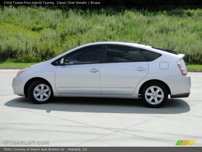 Classic Silver Metallic / Bisque 2009 Toyota Prius Hybrid Touring