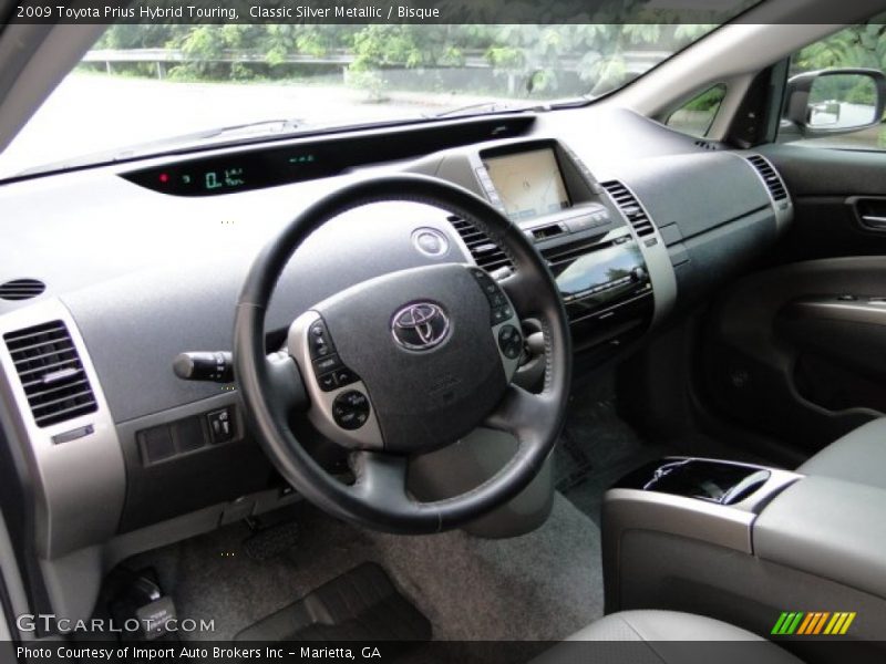 Classic Silver Metallic / Bisque 2009 Toyota Prius Hybrid Touring