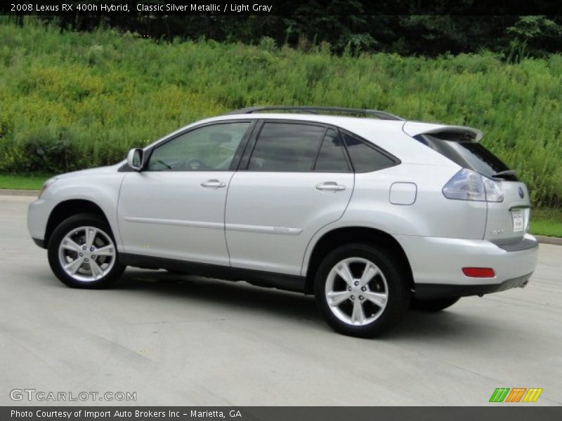 Classic Silver Metallic / Light Gray 2008 Lexus RX 400h Hybrid