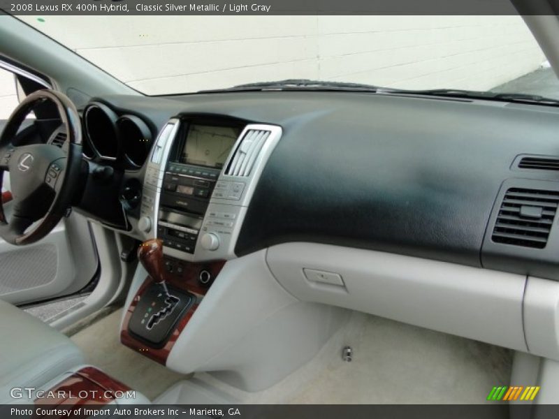 Classic Silver Metallic / Light Gray 2008 Lexus RX 400h Hybrid
