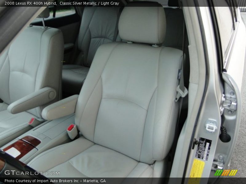 Classic Silver Metallic / Light Gray 2008 Lexus RX 400h Hybrid