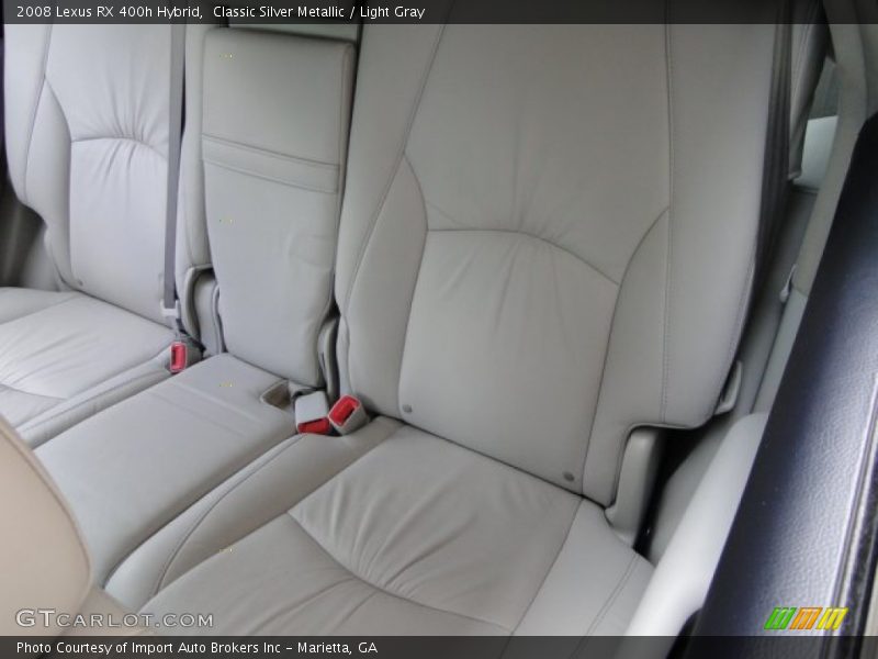 Classic Silver Metallic / Light Gray 2008 Lexus RX 400h Hybrid
