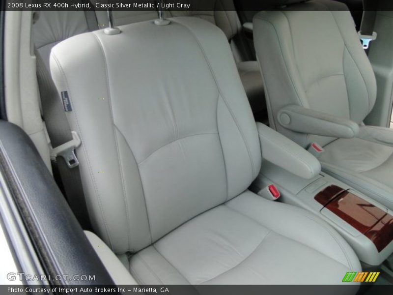 Classic Silver Metallic / Light Gray 2008 Lexus RX 400h Hybrid