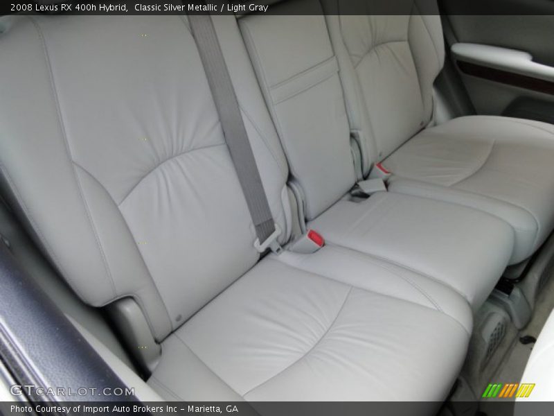 Classic Silver Metallic / Light Gray 2008 Lexus RX 400h Hybrid