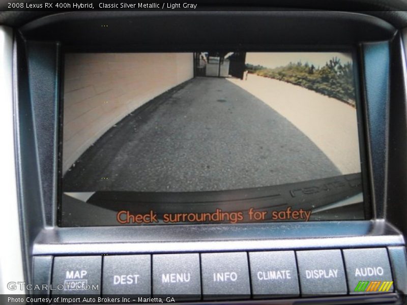 Classic Silver Metallic / Light Gray 2008 Lexus RX 400h Hybrid
