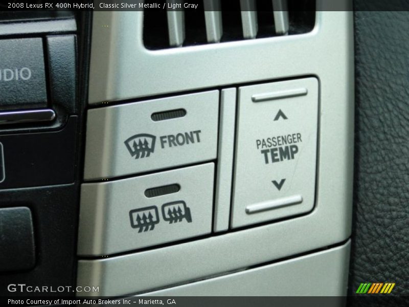 Classic Silver Metallic / Light Gray 2008 Lexus RX 400h Hybrid