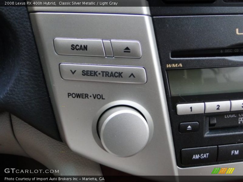 Classic Silver Metallic / Light Gray 2008 Lexus RX 400h Hybrid