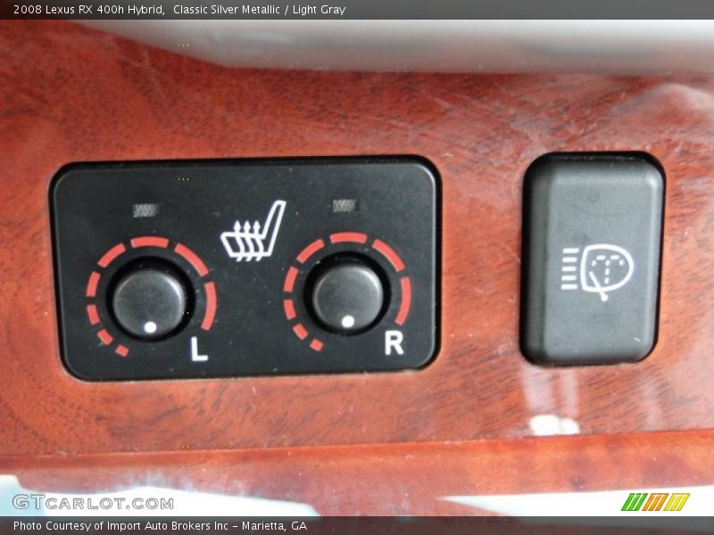 Classic Silver Metallic / Light Gray 2008 Lexus RX 400h Hybrid