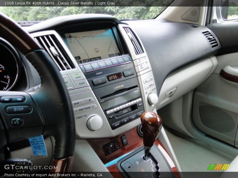 Classic Silver Metallic / Light Gray 2008 Lexus RX 400h Hybrid