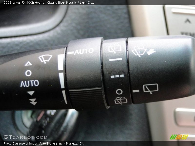 Classic Silver Metallic / Light Gray 2008 Lexus RX 400h Hybrid