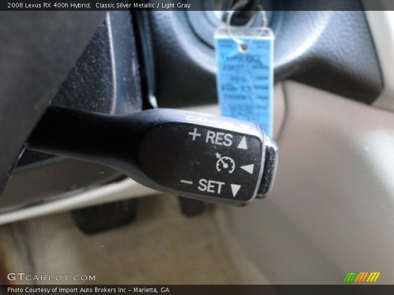 Classic Silver Metallic / Light Gray 2008 Lexus RX 400h Hybrid