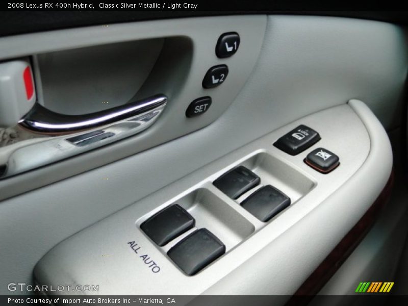 Classic Silver Metallic / Light Gray 2008 Lexus RX 400h Hybrid