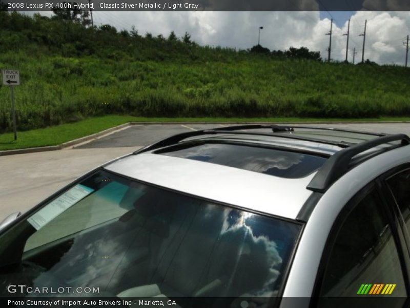 Classic Silver Metallic / Light Gray 2008 Lexus RX 400h Hybrid