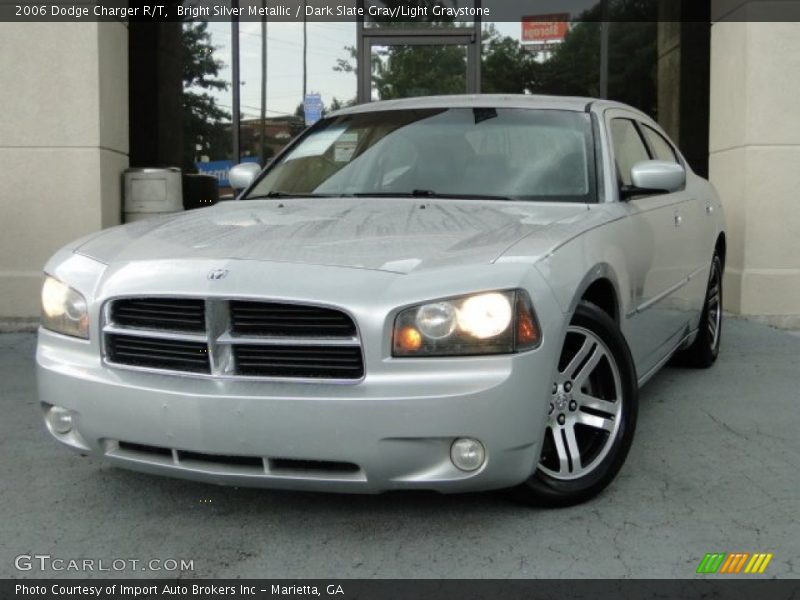 Bright Silver Metallic / Dark Slate Gray/Light Graystone 2006 Dodge Charger R/T