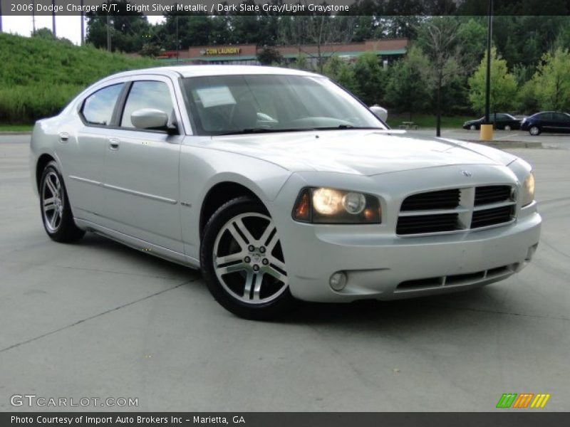 Bright Silver Metallic / Dark Slate Gray/Light Graystone 2006 Dodge Charger R/T