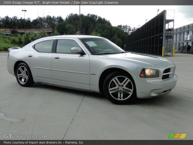 Bright Silver Metallic / Dark Slate Gray/Light Graystone 2006 Dodge Charger R/T