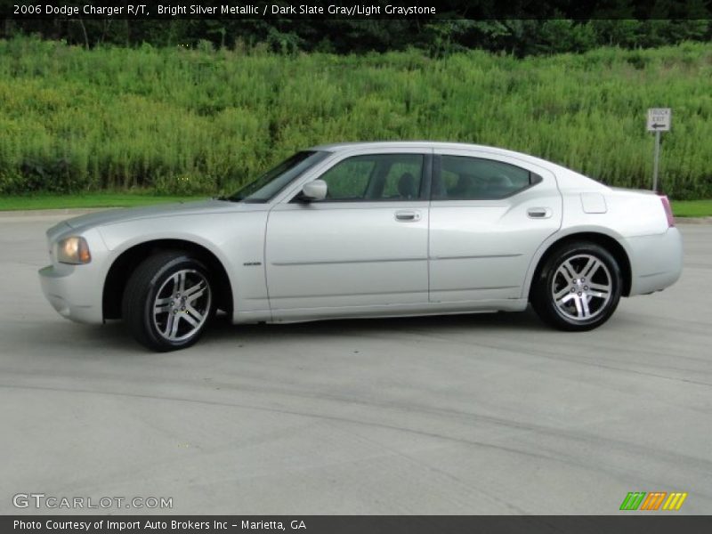 Bright Silver Metallic / Dark Slate Gray/Light Graystone 2006 Dodge Charger R/T