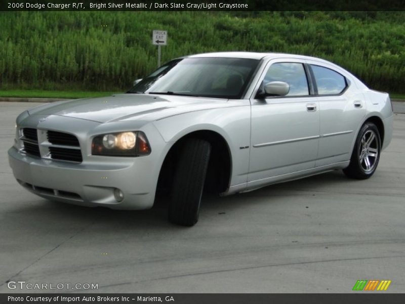 Bright Silver Metallic / Dark Slate Gray/Light Graystone 2006 Dodge Charger R/T