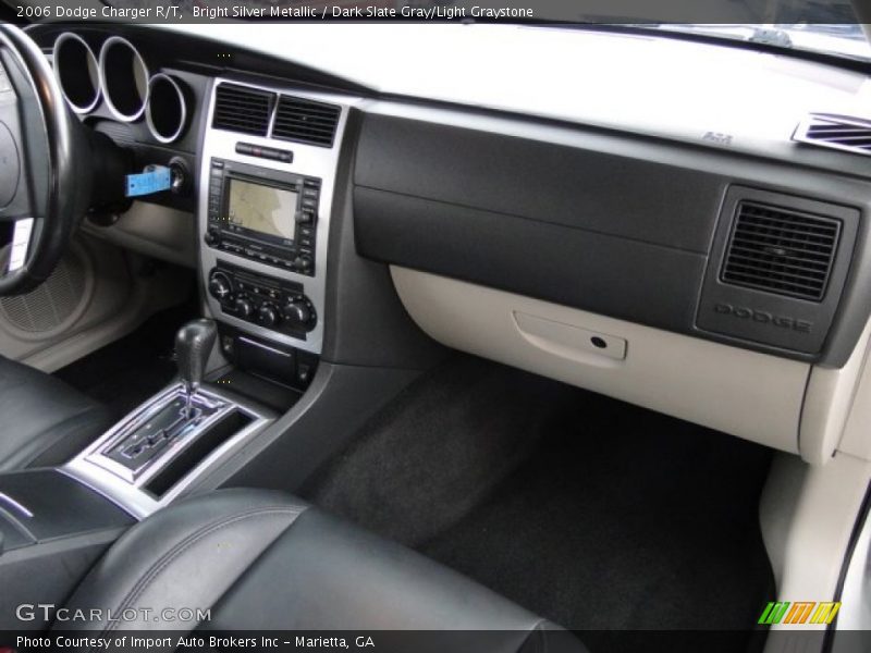 Bright Silver Metallic / Dark Slate Gray/Light Graystone 2006 Dodge Charger R/T