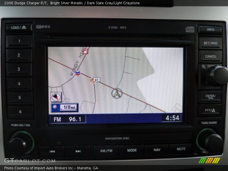 Bright Silver Metallic / Dark Slate Gray/Light Graystone 2006 Dodge Charger R/T