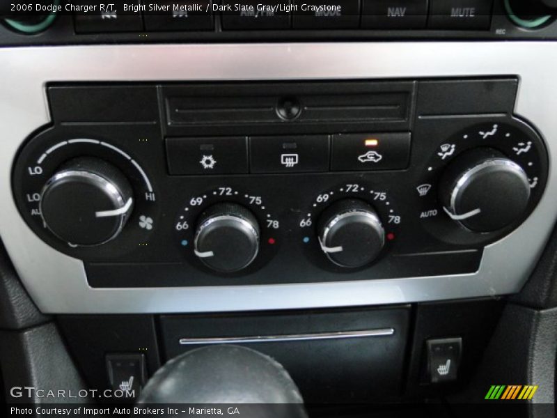 Bright Silver Metallic / Dark Slate Gray/Light Graystone 2006 Dodge Charger R/T