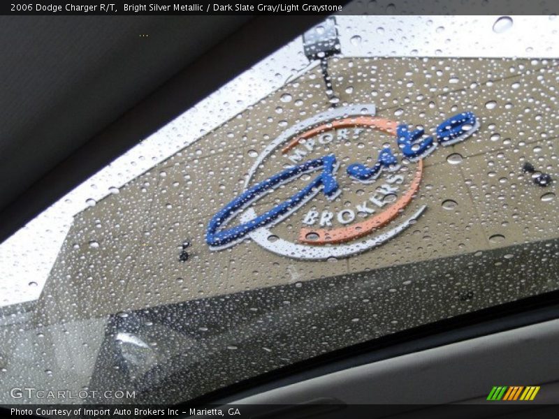 Bright Silver Metallic / Dark Slate Gray/Light Graystone 2006 Dodge Charger R/T