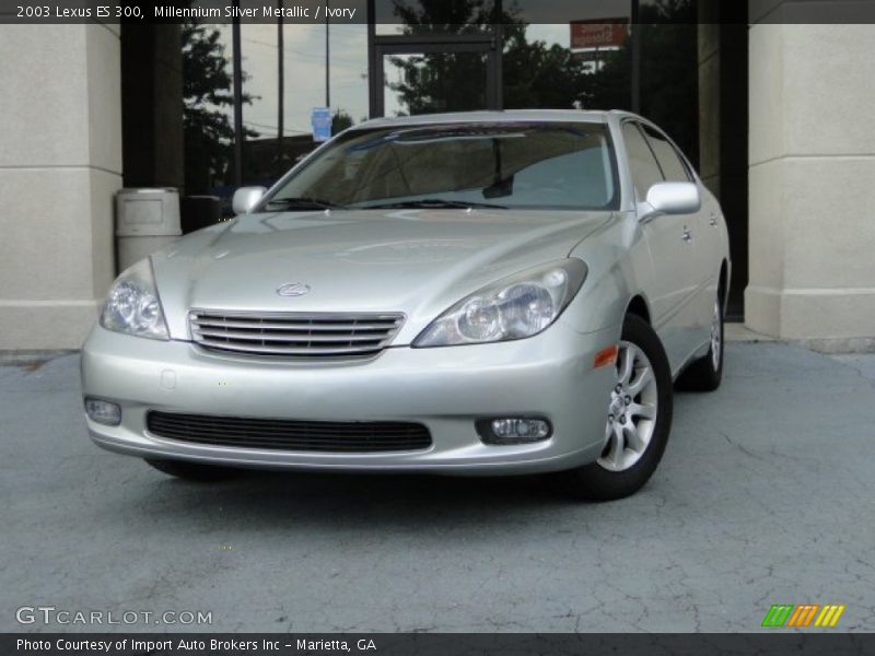 Millennium Silver Metallic / Ivory 2003 Lexus ES 300