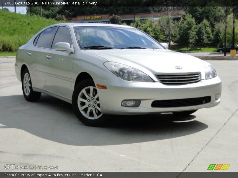 Millennium Silver Metallic / Ivory 2003 Lexus ES 300
