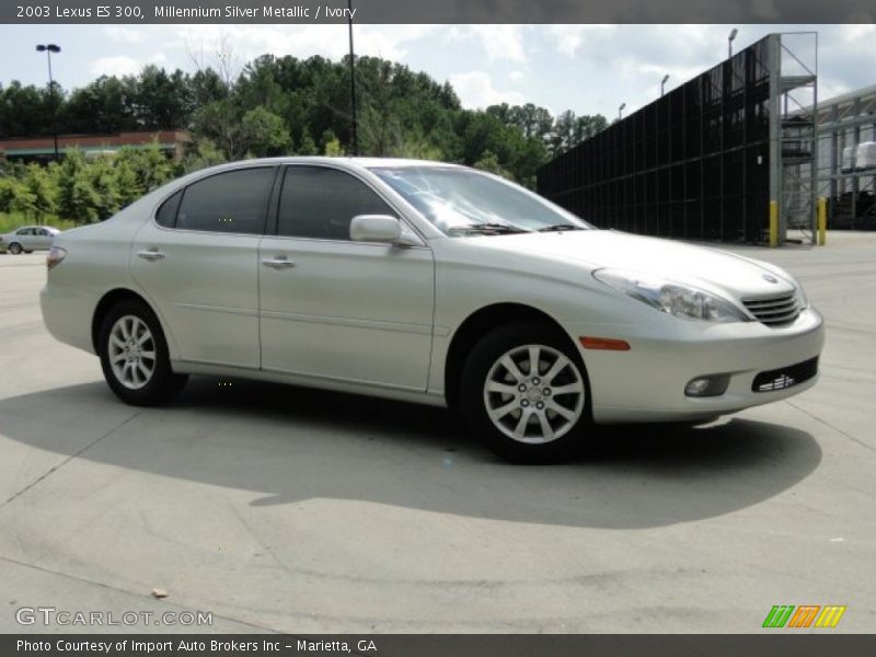 Millennium Silver Metallic / Ivory 2003 Lexus ES 300