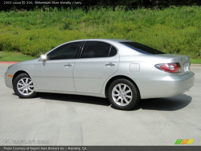 Millennium Silver Metallic / Ivory 2003 Lexus ES 300