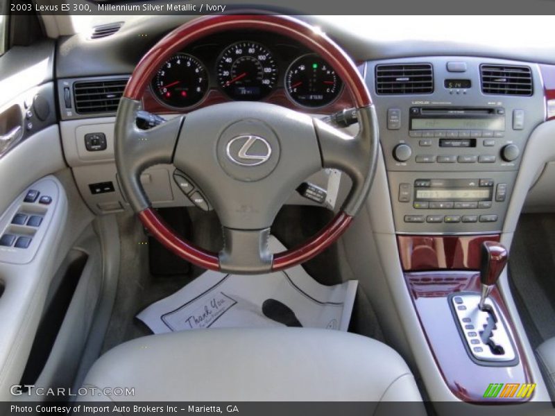Millennium Silver Metallic / Ivory 2003 Lexus ES 300