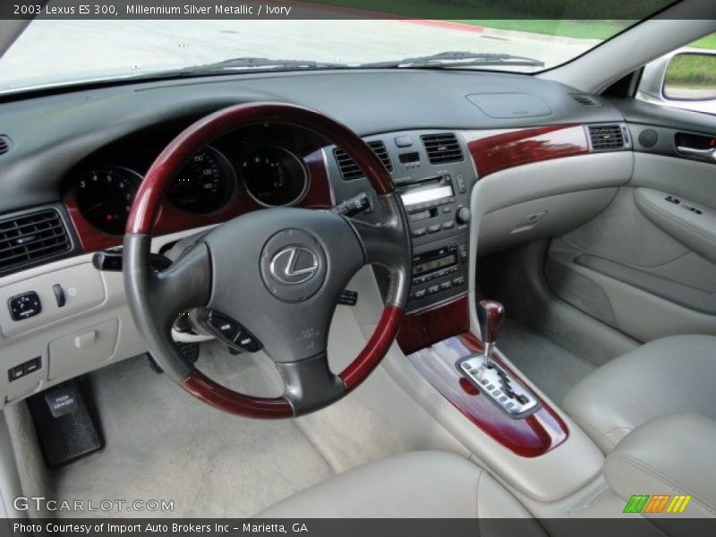 Millennium Silver Metallic / Ivory 2003 Lexus ES 300