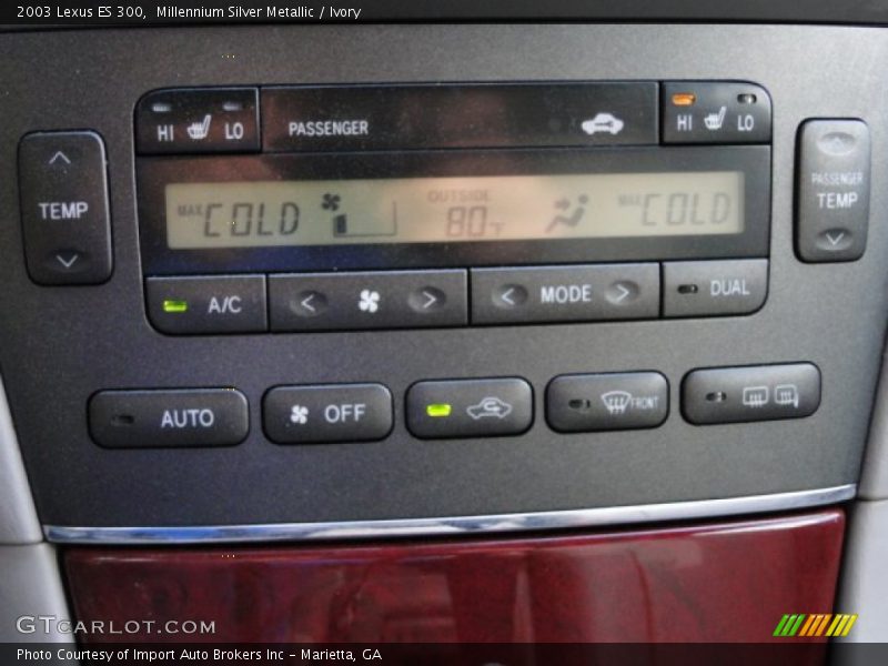 Millennium Silver Metallic / Ivory 2003 Lexus ES 300