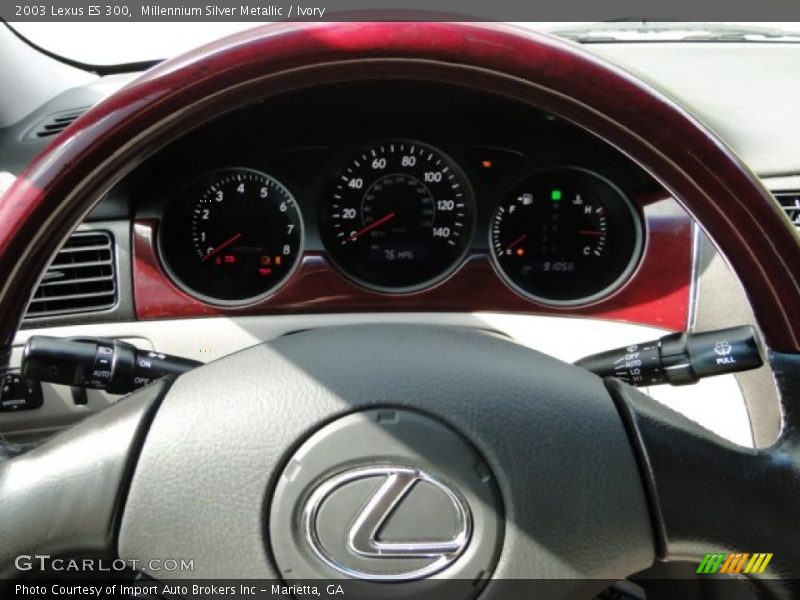 Millennium Silver Metallic / Ivory 2003 Lexus ES 300