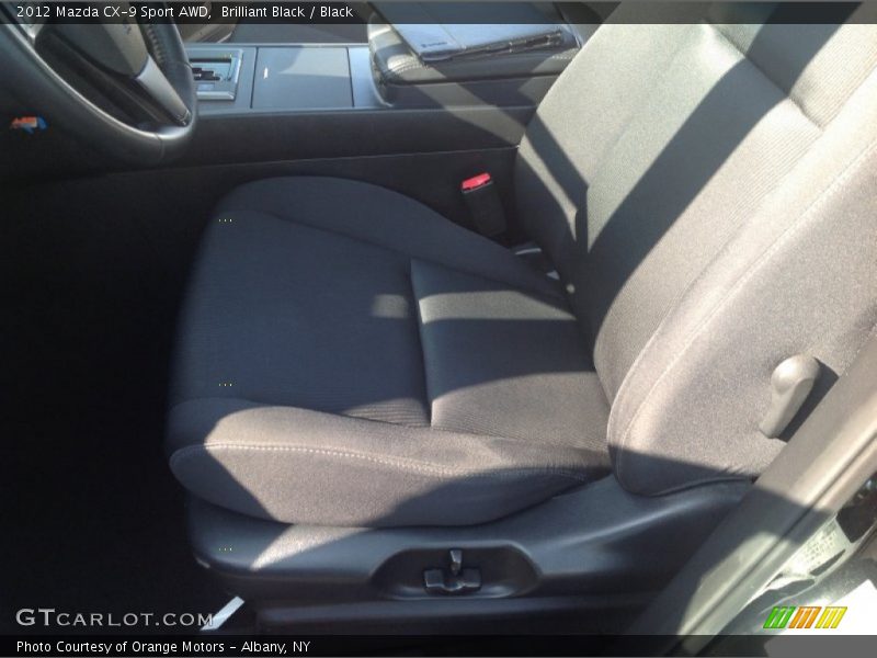 Brilliant Black / Black 2012 Mazda CX-9 Sport AWD