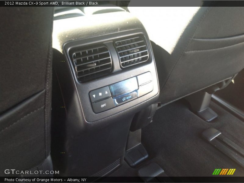 Brilliant Black / Black 2012 Mazda CX-9 Sport AWD