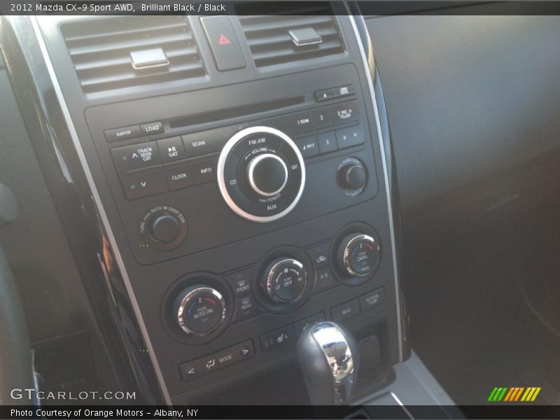 Brilliant Black / Black 2012 Mazda CX-9 Sport AWD