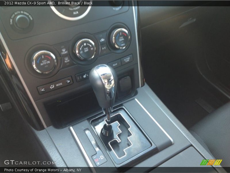 Brilliant Black / Black 2012 Mazda CX-9 Sport AWD